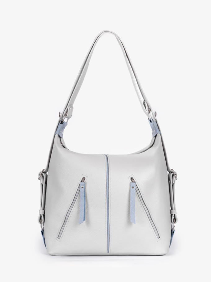 Сумка-рюкзак Sumkov Р-286/1 светло-серая Сумка-рюкзак Sumkov Р-286/1 светло-серая