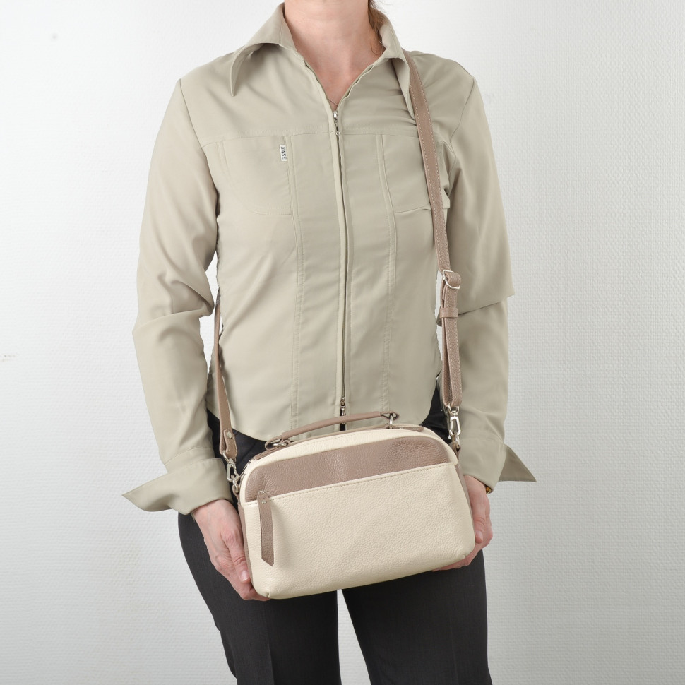 Сумка женская Sumkov Р-301 зел/капучино Сумка женская Sumkov Р-301 зел/капучино