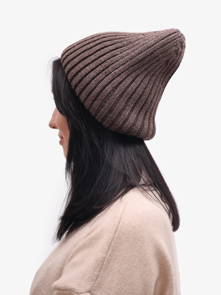 Шапка Stigler 25-048 коричневая