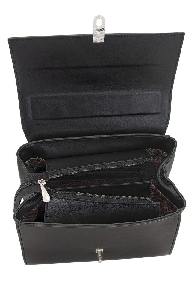 Сумка женская Protege Ц-510.8 чёрный гладкая кожа Сумка женская Protege Ц-510.8 чёрный гладкая кожа