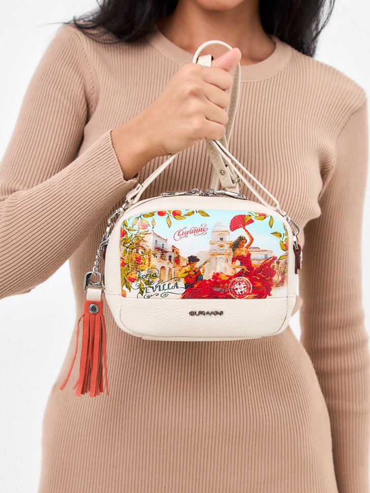 Сумка Curanni 2572 фламенко