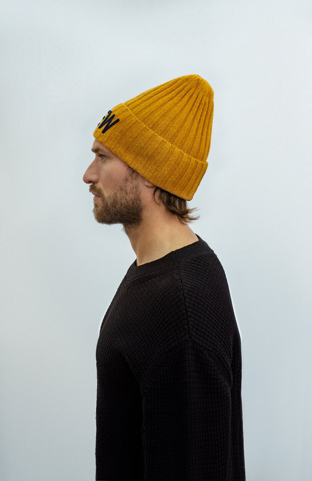 Мужская шапка 12748 MARHATTER медовый