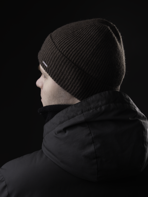 Шапка мужская 12884 MARHATTER кофе(57-59)