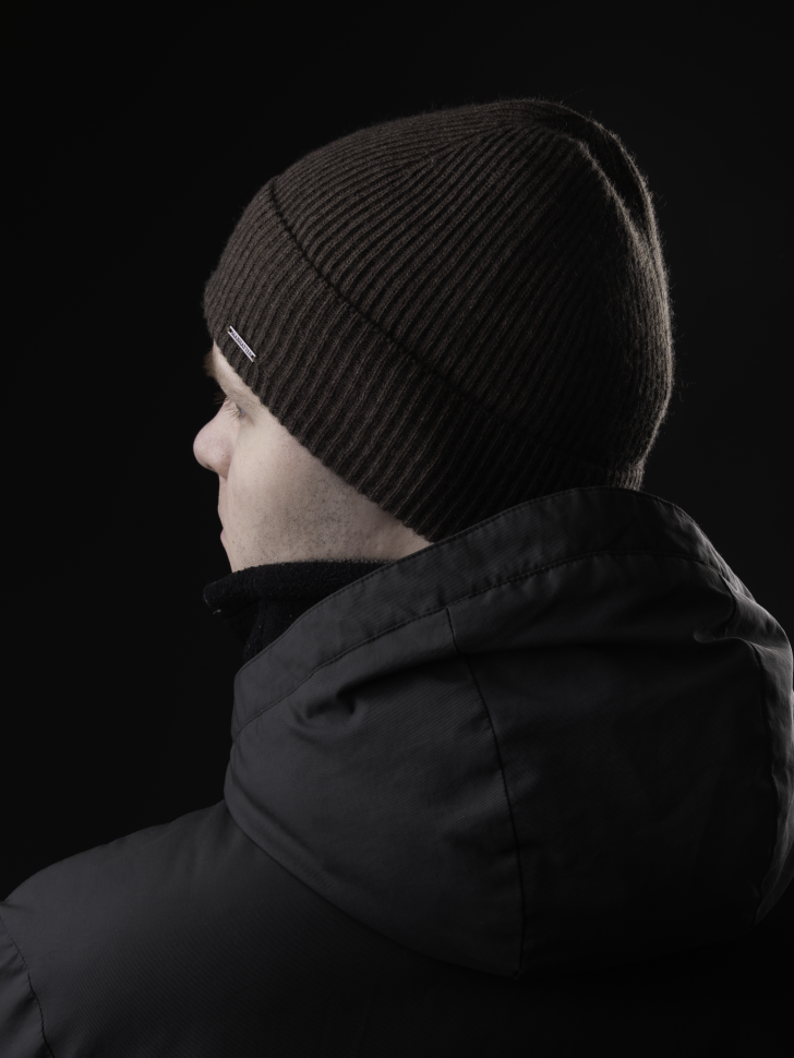 Шапка мужская 12884 MARHATTER кофе(57-59)