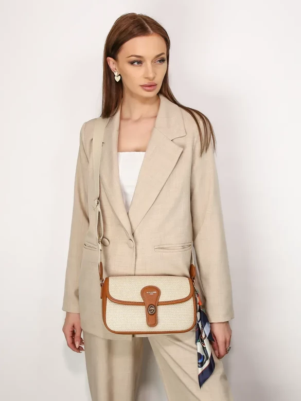 Сумка женская David Jones 8321 beige