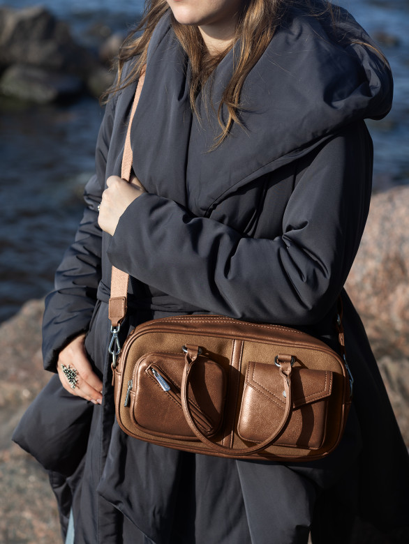 Сумка женская David Jones 7732 cocoa brown