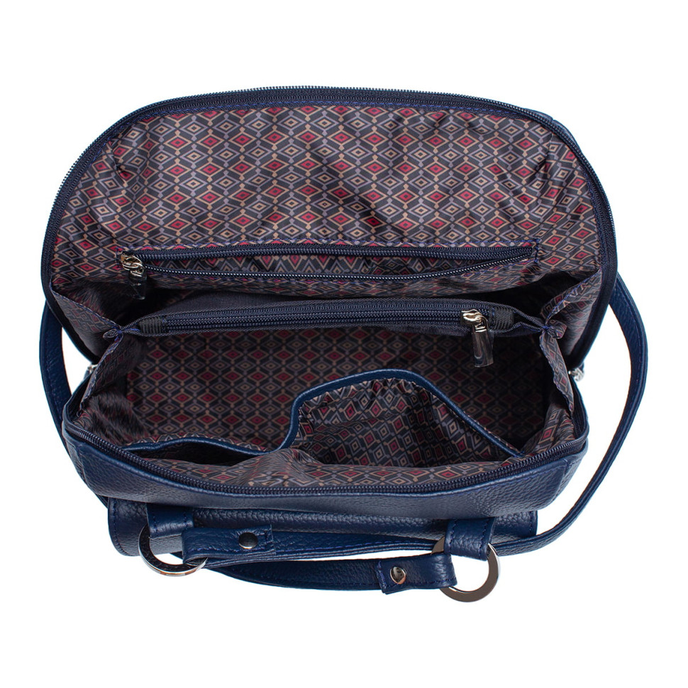 Сумка-трансформер женская Protege, ДС-226-212 Город № 24 синяя Сумка-трансформер женская Protege, ДС-226-212 Город № 24 синяя