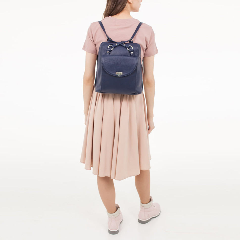 Сумка-трансформер женская Protege, ДС-226-212 Город № 24 синяя Сумка-трансформер женская Protege, ДС-226-212 Город № 24 синяя