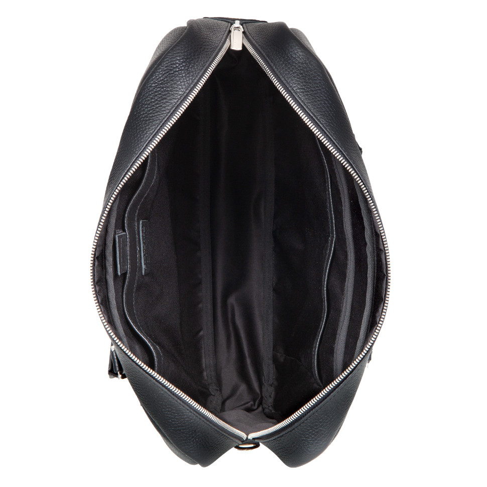 Бизнес-сумка мужская Sergio Belotti, 70557 black черная Бизнес-сумка мужская Sergio Belotti, 70557 black черная