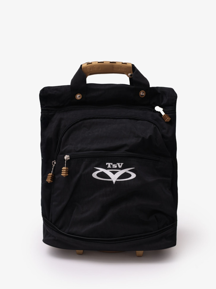 Сумка-трансформер дорожная хозяйственная на 2 колёсах TsV 526,22 чёрная/бронза Сумка-трансформер дорожная хозяйственная на 2 колёсах TsV 526,22 чёрная/бронза