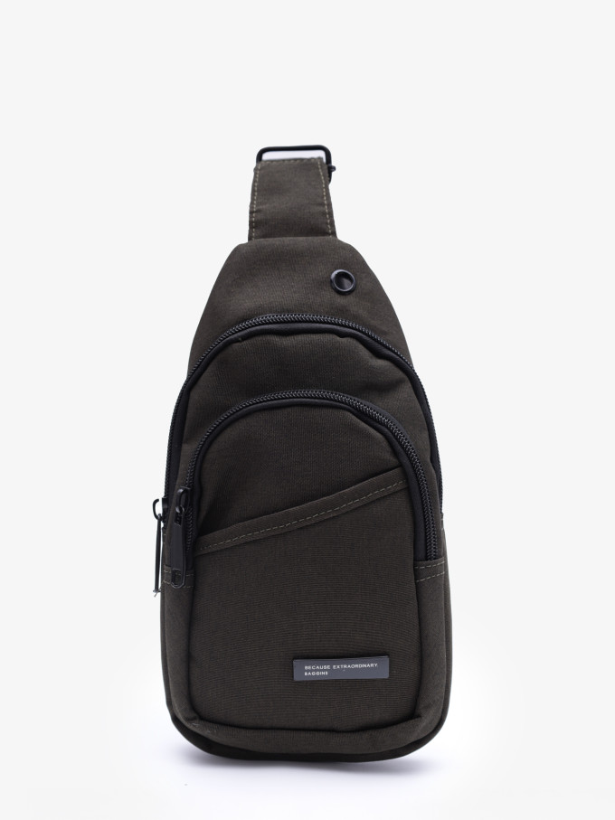 Рюкзак на одно плечо Baggins 3737 хаки Рюкзак на одно плечо Baggins 3737 хаки