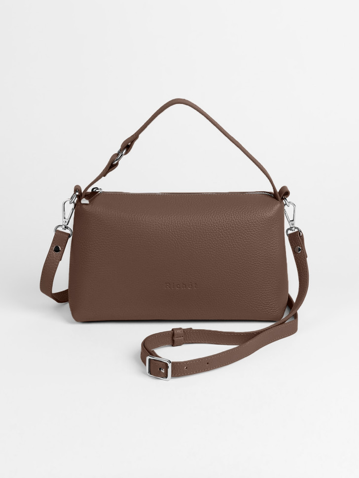 Сумка Richet 3239LN 957 коричневая Сумка Richet 3239LN 957 коричневая