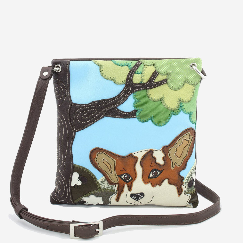 Сумка женская Protege, ДС-144-174 Корги мокко