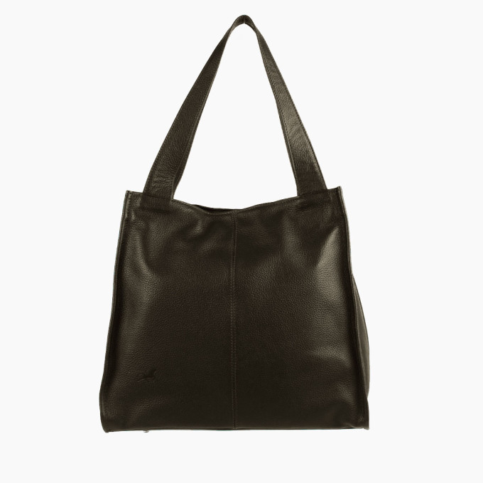 Сумка-шопер из кожи Maxsimo Tarnavsky 2004 коричневая Сумка-шопер из кожи Maxsimo Tarnavsky 2004 коричневая