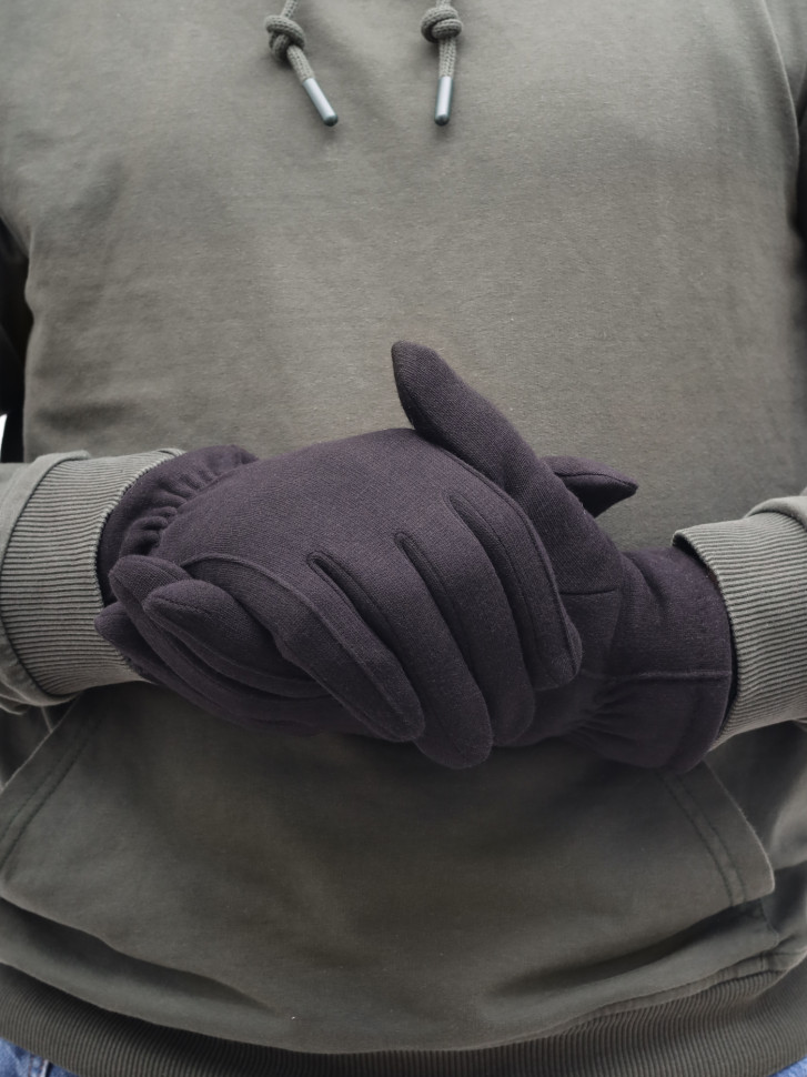 Перчатки мужские Baggins (7.6) 1821 черные Перчатки мужские Baggins (7.6) 1821 черные