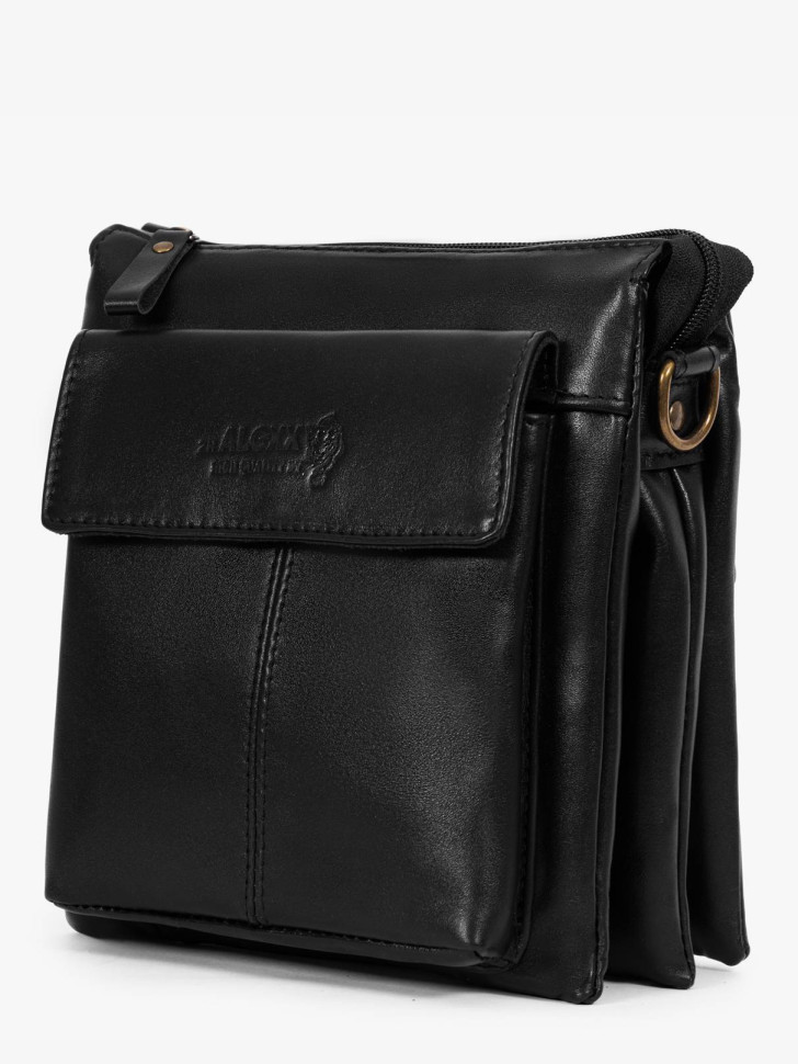 Сумка мужская zн ALEXX ALG0108 черная наппа Сумка мужская zн ALEXX ALG0108 черная наппа