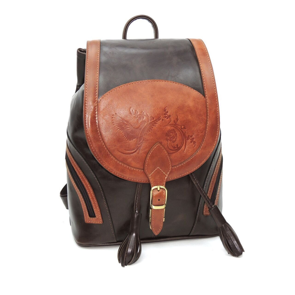 Рюкзак женский Natalia Kalinovskaya, Р50-622-1 кор/рыж Рюкзак женский Natalia Kalinovskaya, Р50-622-1 кор/рыж