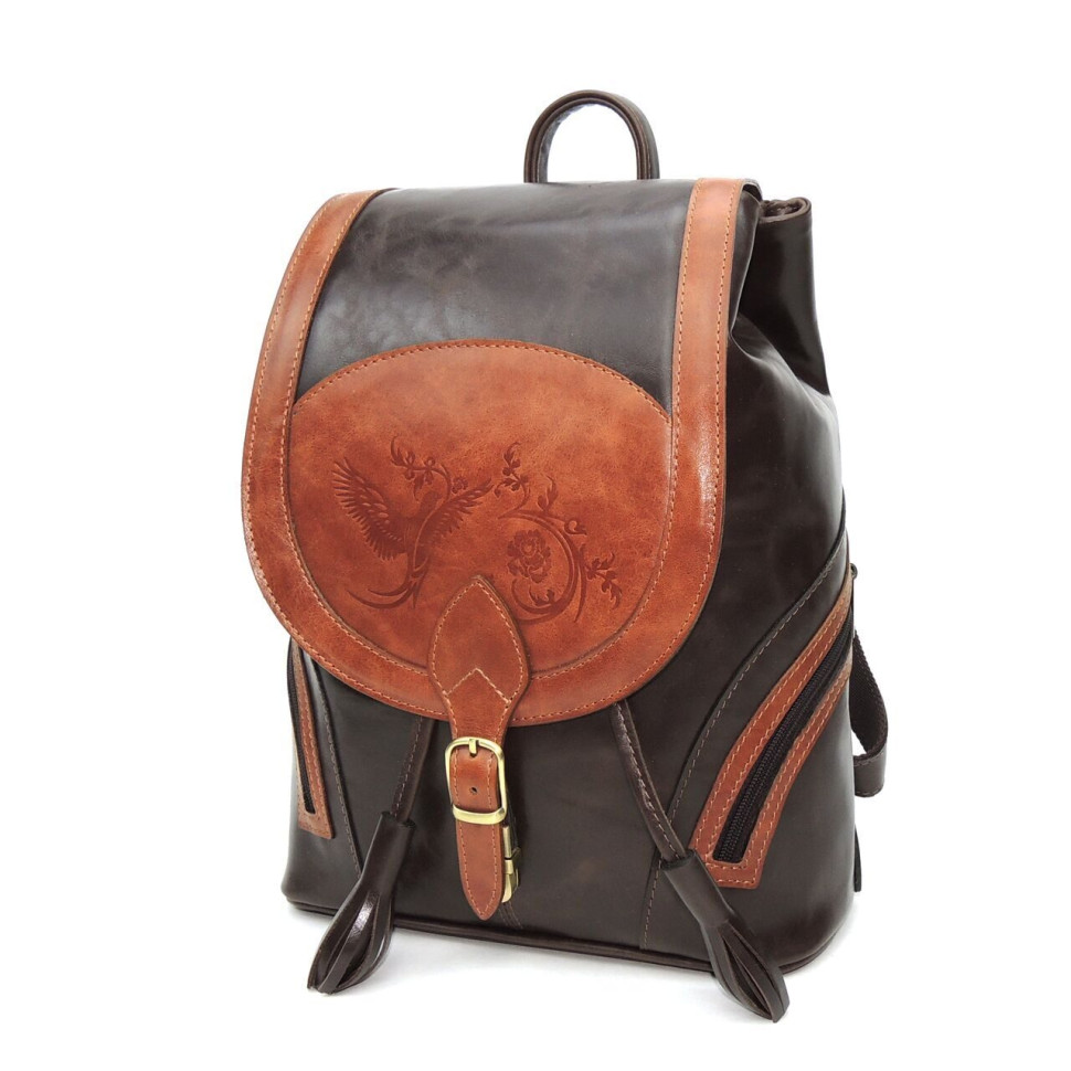 Рюкзак женский Natalia Kalinovskaya, Р50-622-1 кор/рыж Рюкзак женский Natalia Kalinovskaya, Р50-622-1 кор/рыж