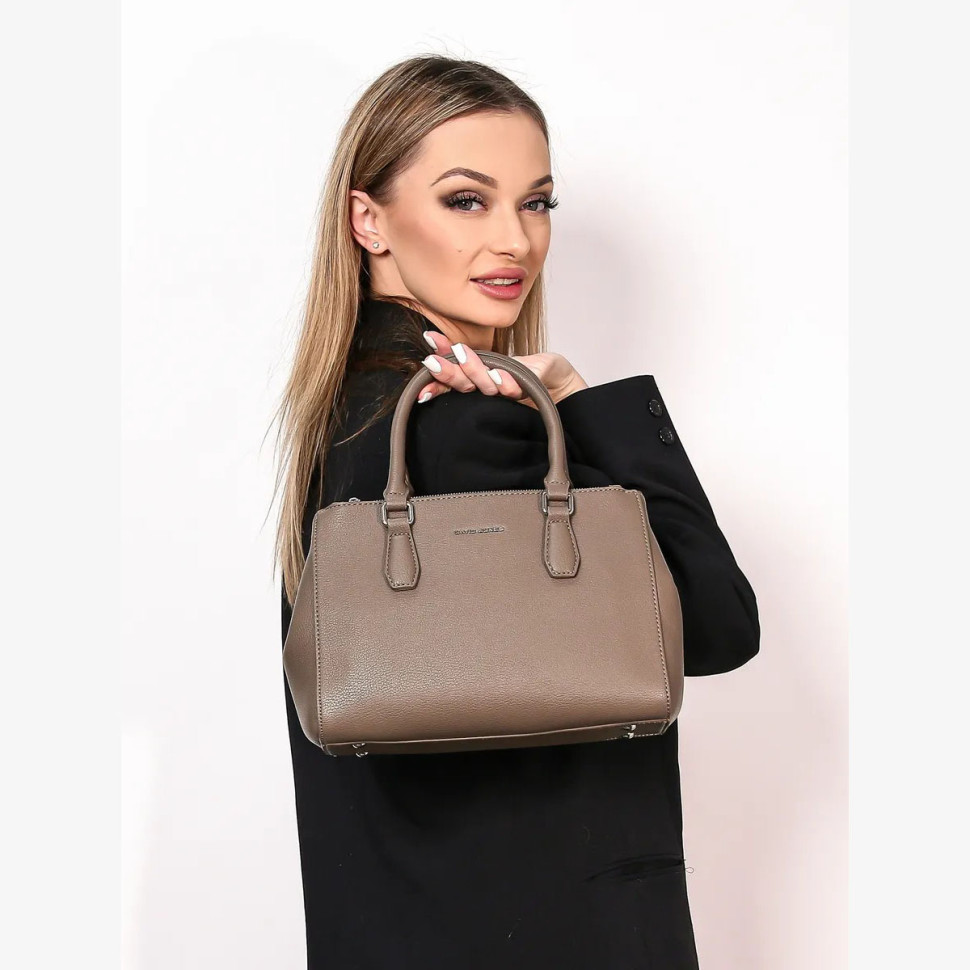 Сумка женская David Jones 7111 d.taupe Сумка женская David Jones 7111 d.taupe