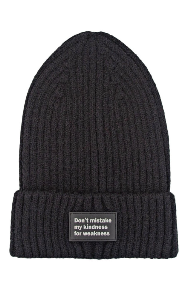 Мужская шапка 12106 MARHATTER черная