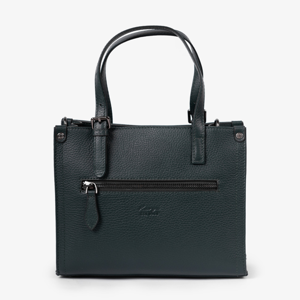 Сумка женская Karya 2402 темно-зеленая