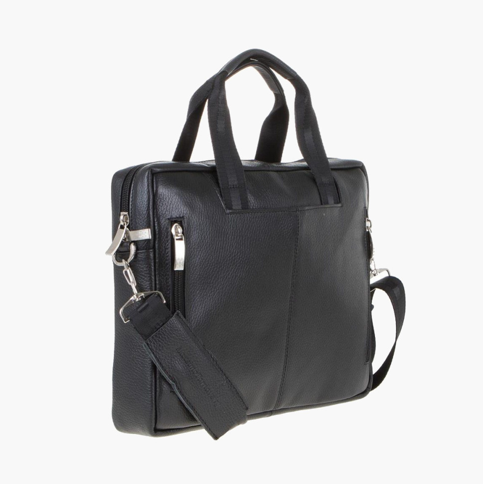 Портфель мужской из кожи Maxsimo Tarnavsky 1020 чёрный Портфель мужской из кожи Maxsimo Tarnavsky 1020 чёрный