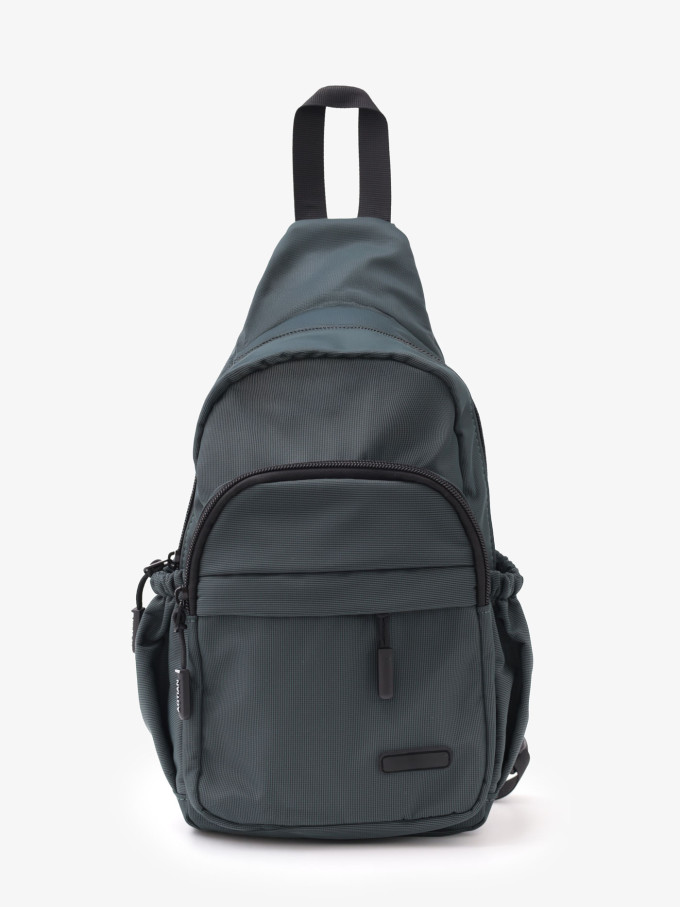 Рюкзак на одно плечо An 35012 зелёный Рюкзак на одно плечо An 35012 зелёный