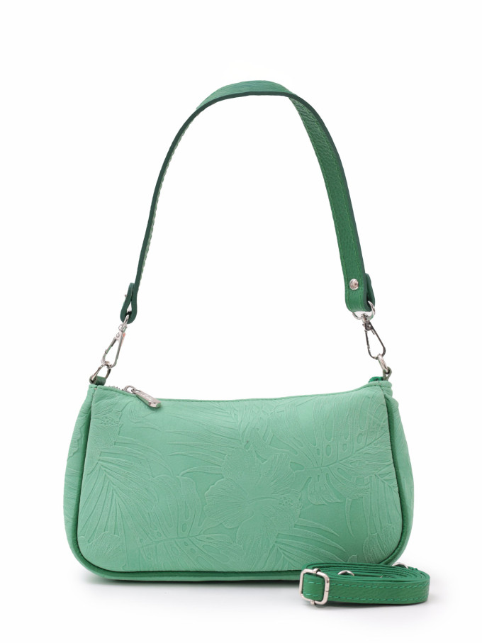 Сумка женская итальянская Roberta Firenze 222 tropico mentina ярко-зелёная Сумка женская итальянская Roberta Firenze 222 tropico mentina ярко-зелёная