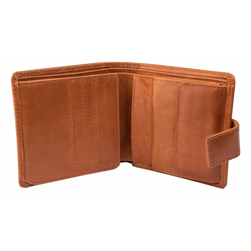 Мужское портмоне Dimanche Camel 492/К рыжее, натуральная кожа Мужское портмоне Dimanche Camel 492/К рыжее, натуральная кожа