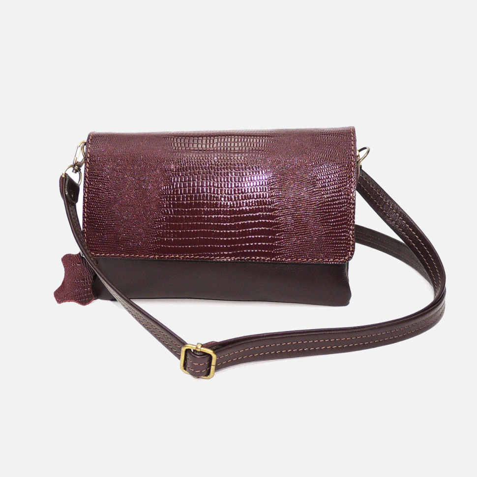 Сумка женская Kalinovskaya, 74р.982 бордовая рептилия Сумка женская Kalinovskaya, 74р.982 бордовая рептилия