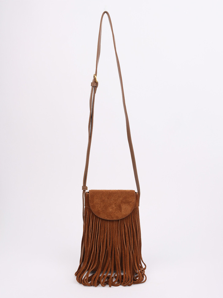 Сумка Lamagio 5840 замша рыжая