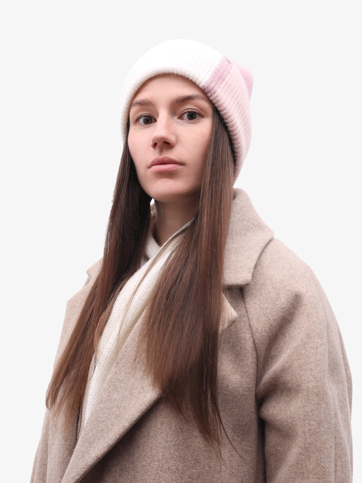 Шапка OvenTrico 1570 темно-розовый/белый/розовый Шапка OvenTrico 1570 темно-розовый/белый/розовый