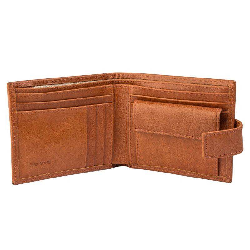 Мужское портмоне Dimanche Camel 174/К, натуральная кожа Мужское портмоне Dimanche Camel 174/К, натуральная кожа
