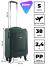 Чемодан RION+ 454/4 ABS пластик 18" дюймов
