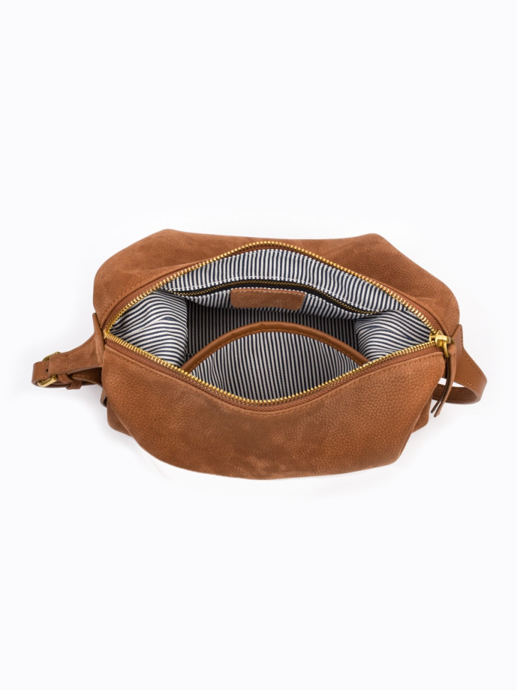 Сумка Lamagio 2817 нубук рыжий