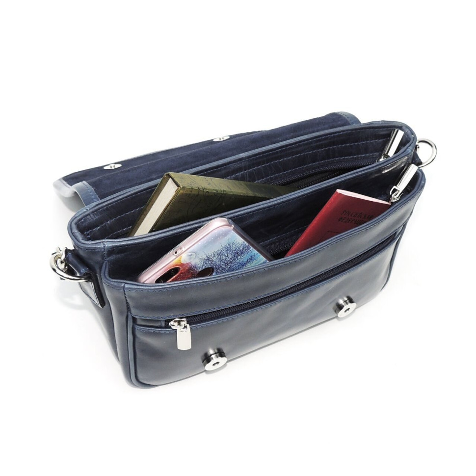 Сумка женская Natalia Kalinovskaya, С93 «Рей» синяя Сумка женская Natalia Kalinovskaya, С93 «Рей» синяя