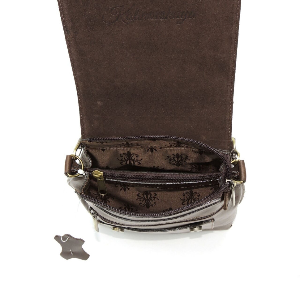 Женская кожаная сумка Natalia Kalinovskaya С86п-682 бордо Женская кожаная сумка Natalia Kalinovskaya С86п-682 бордо