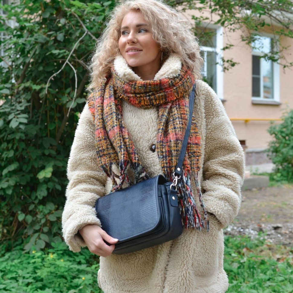 Сумка женская Natalia Kalinovskaya, С93 «Юния» синяя Сумка женская Natalia Kalinovskaya, С93 «Юния» синяя