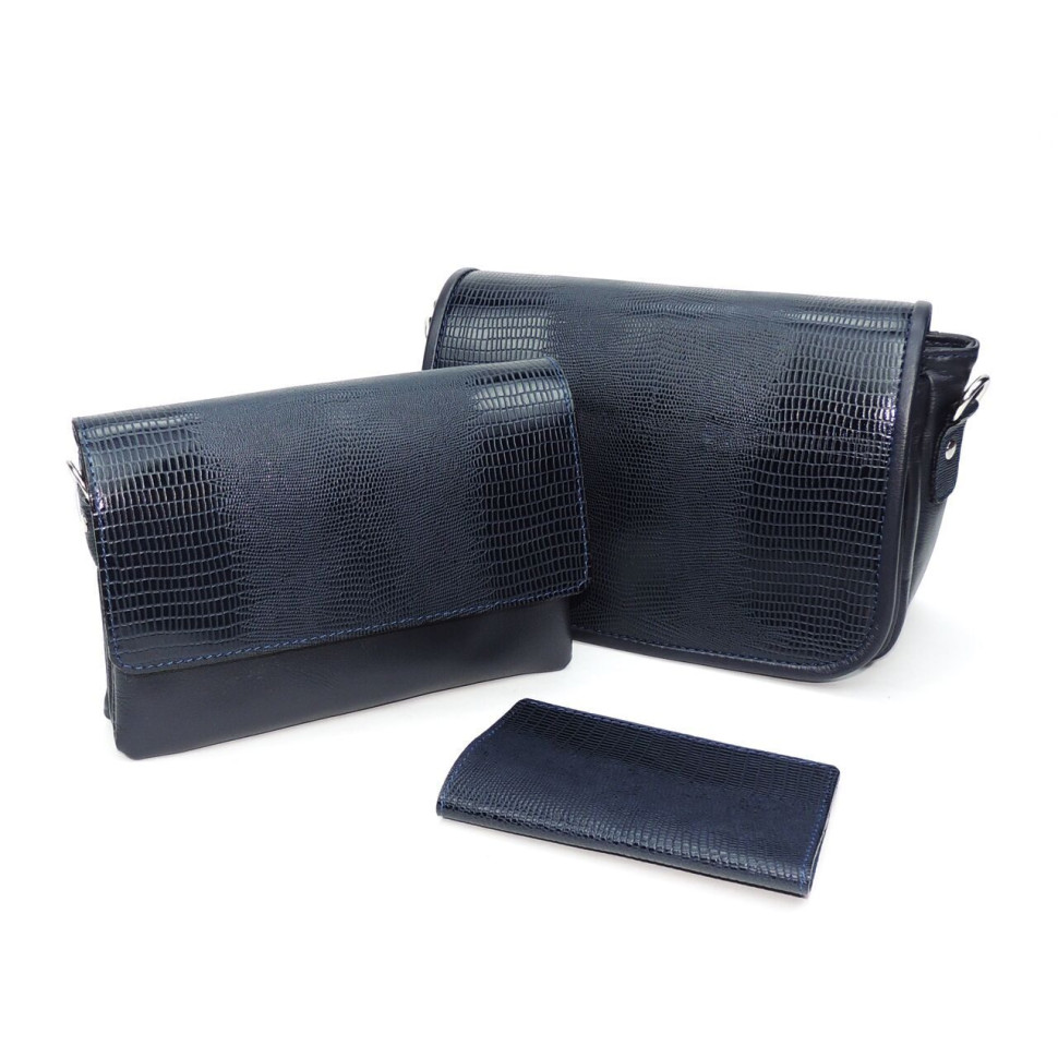 Сумка женская Natalia Kalinovskaya, С93 «Юния» синяя Сумка женская Natalia Kalinovskaya, С93 «Юния» синяя