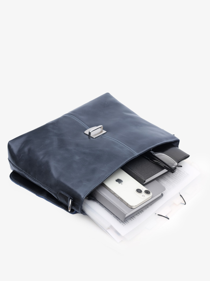 Портфель женский Maxsimo Tarnavsky 2025 синий Портфель женский Maxsimo Tarnavsky 2025 синий