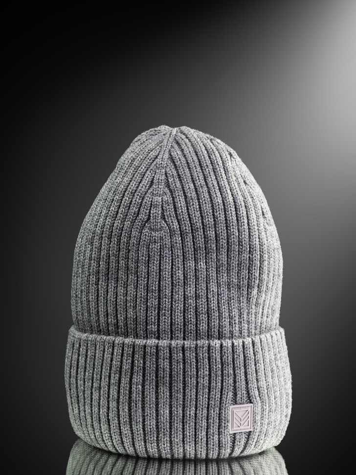 Шапка мужская 12780 MARHATTER серый меланж (57-59)