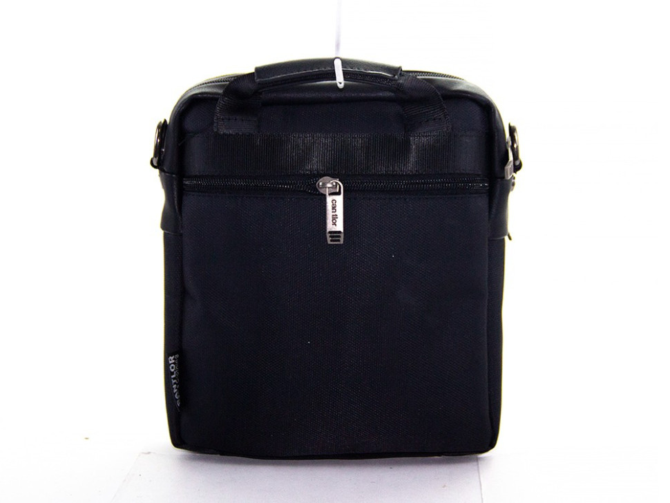 Мужская сумка-планшет из экокожи Cantlor GW104 чёрная Мужская сумка-планшет из экокожи Cantlor GW104 чёрная