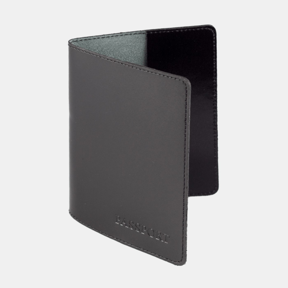 Обложка для паспорта Rossi ОП-101-1110 чёрная Обложка для паспорта Rossi ОП-101-1110 чёрная