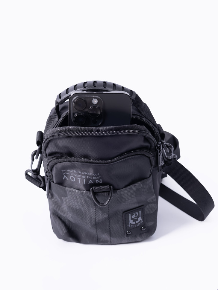 Сумка Aotian, Б 7681 черная Сумка Aotian, Б 7681 черная