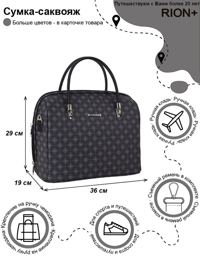 Бьюти-кейс Rion+, 240 дизайн