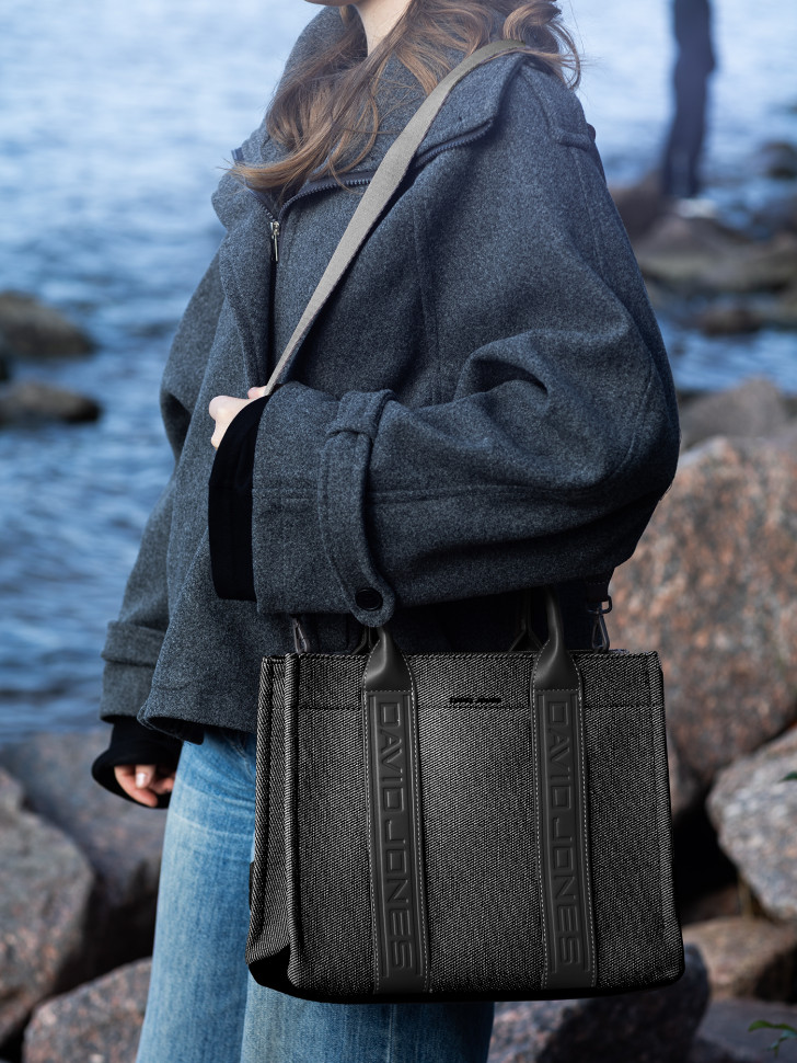 Сумка женская David Jones 7724 black Сумка женская David Jones 7724 black