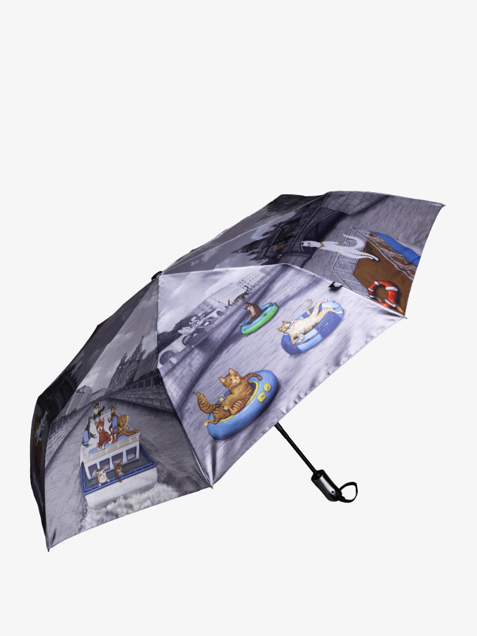 Зонт женский с/а 232 коты горбунов Зонт женский с/а 232 коты горбунов