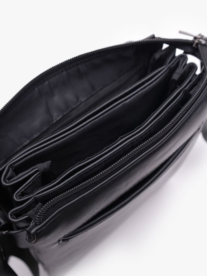 Сумка мужская Cantlor Ж03-Y05-3 черная Сумка мужская Cantlor Ж03-Y05-3 черная