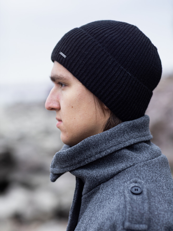 Шапка мужская 12589 MARHATTER тёмно-серый (57-59)