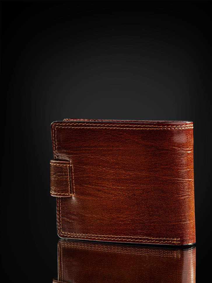 Портмоне мужское Cosset F14-327-1435B коричневое Портмоне мужское Cosset F14-327-1435B коричневое